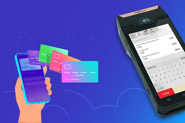 Kasoterminal iPOS Pocket 2 - Akceptuje różnego typu transakcje elektroniczne